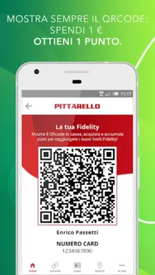 Pittarello Fidelity android App screenshot 1